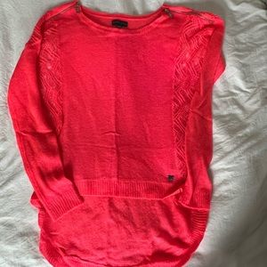 Kendall & Kylie Hot Pink Sweater